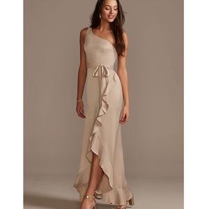 Womens satin Bridesmaids dress for sale